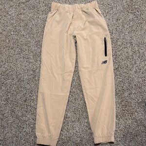 New Balance Beige Joggers Boys M 10/12